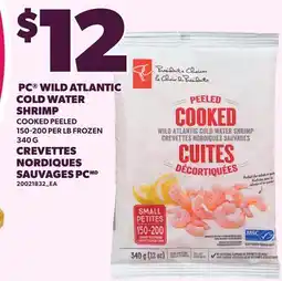 Independent Grocer PC WILD ATLANTIC COLD WATER SHRIMP offer