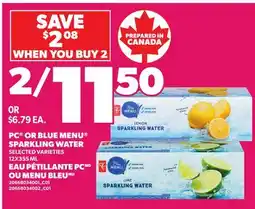 Independent Grocer PC OR BLUE MENU offer