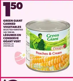 Independent Grocer GREEN GIANT CANNED VEGETABLES, 341/398 ML offer