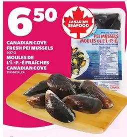 Independent Grocer CANADIAN COVE FRESH PEI MUSSELS offer