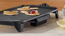Walmart Mainstays 20 non-stick electric griddle offer