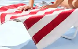 Walmart Mainstays cabana stripe beach towel offer