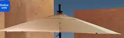 Walmart Hometrends 11'round offset umbrella with lights offer