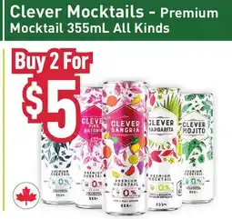 Healthy Planet Clever Mocktails - Premium Mocktail offer