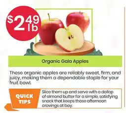 Healthy Planet Organic Gala Apples offer