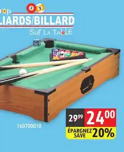 Sushi Shop Billiards Table offer