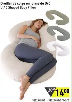Sushi Shop U / C Shaped Body Pillow offer