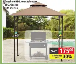 Sushi Shop BBQ. Gazebo with shelves offer