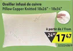 Sushi Shop Pillow Copper Knitted 18x26 - 18x34 offer