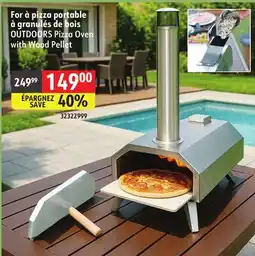 Sushi Shop OUTDOORS Pizza Oven with Wood Pellet offer