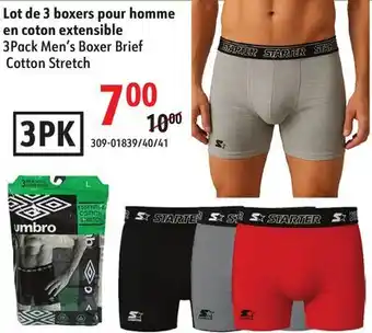 Sushi Shop 3Pack Men's Boxer Brief Cotton Stretch offer