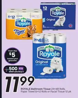Sobeys ROYALE Bathroom Tissue offer