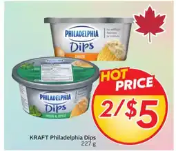Sobeys KRAFT Philadelphia Dips offer