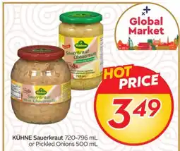 Sobeys KÜHNE Sauerkraut offer