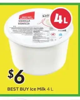 Sobeys BEST BUY Ice Milk offer