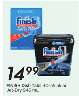 Sobeys FINISH Dish Tabs offer