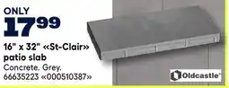 RONA Old Castle 16 x 32 St-Clair patio slab offer