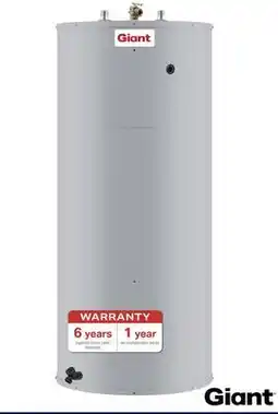 RONA Giant 40-gal electric water heater offer