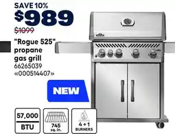 RONA Rogue 525 propane gas grill offer