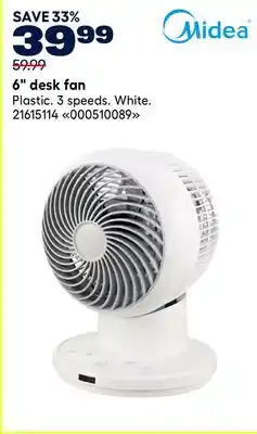RONA Midea 6 desk fan offer