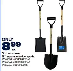 RONA Garden shovel 39, square, round, or spade offer