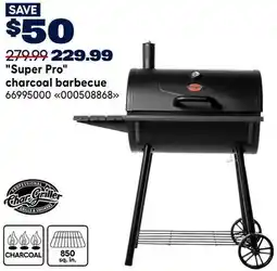 RONA Super Pro charcoal barbecue offer