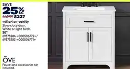 RONA OVE Alanis vanity offer