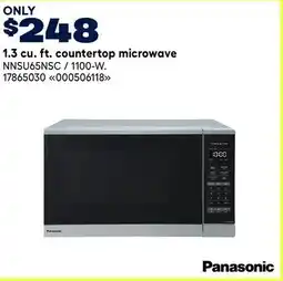 RONA Panasonic 1.3 cu. ft. countertop microwave offer