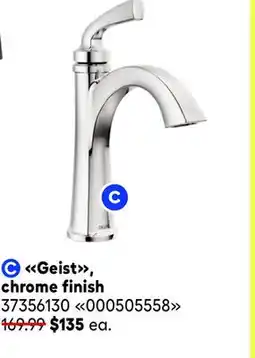 RONA Delta Geist, chrome finish offer