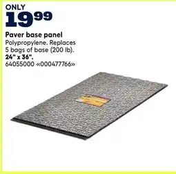 RONA Paver base panel offer