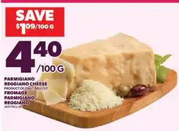 Valu-mart PARMIGIANO REGGIANO CHEESE offer
