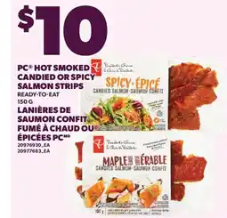 Valu-mart LANIÈRES DE SAUMON CONFIT FUMÉ À CHAUD OU ÉPICÉES PC offer
