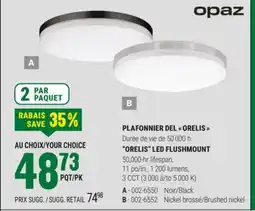 BMR PLAFONNIER DEL  ORELIS  offer