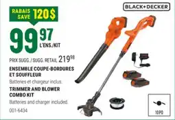 BMR ENSEMBLE COUPE-BORDURES ET SOUFFLEUR offer
