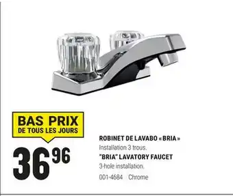 BMR ROBINET DE LAVABO  BRIA  offer