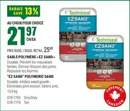BMR SABLE POLYMÈRE  EZ SAND  offer