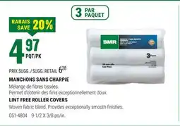 BMR MANCHONS SANS CHARPIE offer