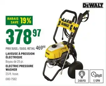 BMR LAVEUSE À PRESSION ÉLECTRIQUE offer
