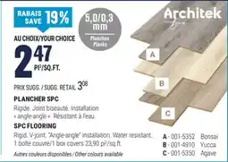 BMR PLANCHER SPC offer