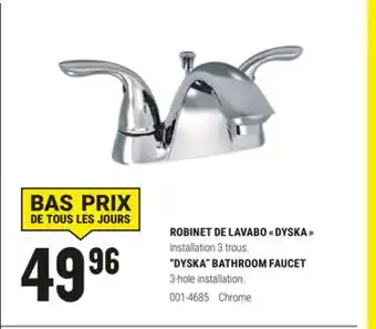 BMR ROBINET DE LAVABO  DYSKA  offer
