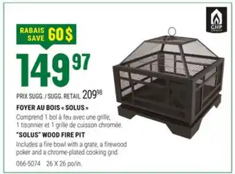 BMR FOYER AU BOIS  SOLUS  offer