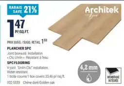 BMR PLANCHER SPC offer
