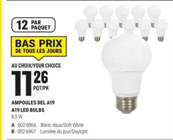 BMR AMPOULES DEL A19 offer