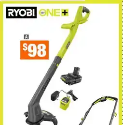 Home Depot 10 string trimmer kit 4.0Ah battery and charger offer