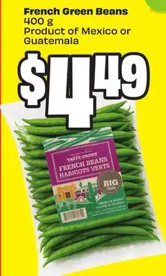 FreshCo French Green Beans offer