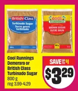 FreshCo Cool Runnings Demerara or British Class Turbinado Sugar offer