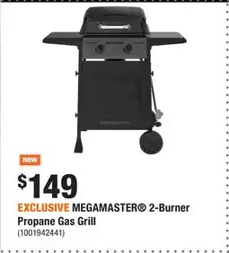 Home Depot EXCLUSIVE MEGAMASTER 2-Burner Propane Gas Grill offer