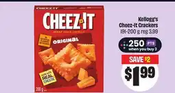 FreshCo Kellog's Cheez-it Crackers offer