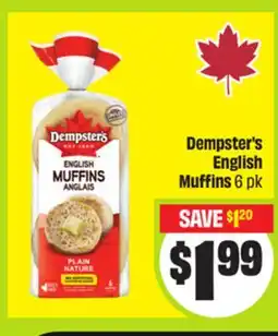 FreshCo Dempster's English Muffins offer