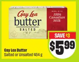 FreshCo Gay Lea Butter Salted or Unsalted offer